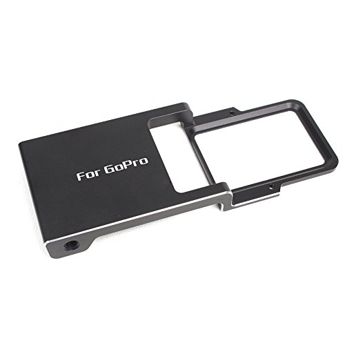 Kingwon Hero 5 4 3 3 + Adapter Mount Switch Plate Board Zubehör Aluminium Legierung für DJI Osmo Mobile Gimbal PDA Halterung Anschluss GoPro Hero 5 4 3 + - 3
