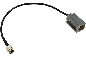 EMSea Adapter anteny samochodowej GT5 wtyczka na wtyk SMA do radia Wi-Fi, bezprzewodowa antena zewnętrzna, radionawigacja GSM, GPS, DAB i DAB +