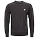Produktbild Paul Smith Herren Rundhals Zebramuster Logo Pulli, S, M,L,XL,XXL - Dunkelgrau, M