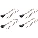 Produktbild Sound Way 4 x Kabel-Adapterstecker für Lautsprecher, für Mercedes AH-17.4