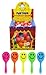 24X mini smiley maracas- Great party bag fillers