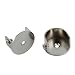Produktbild perfk 2x Wandlager / Wandhalterung für 25mm/28mm Gardinenstange Vorhangstange - #28mm