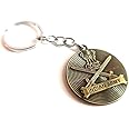 dooziegifts Keychain Key Ring Hook Keychain Holder Car & Bike Keychain Heavy Duty Keychain for Men and Women