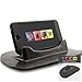 Price comparison product image IWIO Wiko Rainbow Jam 4G Black Sticky (NO GLUE) Mat Anti-Slip In Car Dashboard Desk Table Vertical / Horizontal Holder