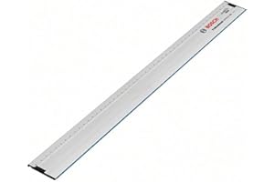 Bosch Professional rail de guidage FSN RA 32 1600 (compatible avec les scies circulaires GKS, scies plongeantes GKT, certaines scies sauteuses GST et les défonceuses GOF av. adaptateur)