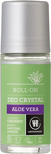 Urtekram Desodorante Cristal de Aloe Vera BIO, Roll-On, 50ml