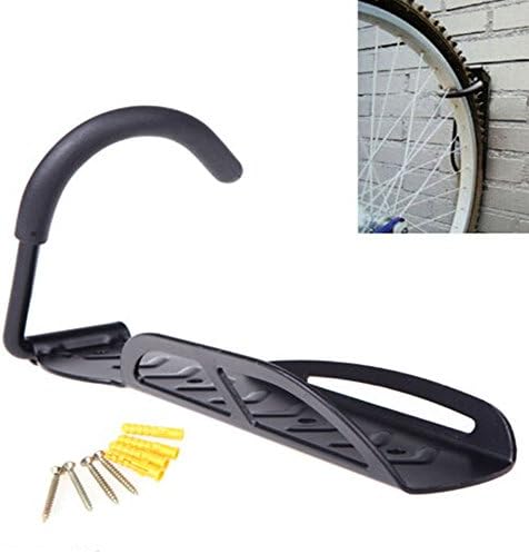 Teraysun Wall Mounted Folding Steel Bicycle Storage Rack Shed Garage Surf Board