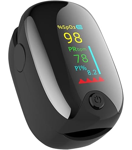 Ready Ship Blood Oxygen Monitor Finger Pulse Oxime... – Grandado - View #12