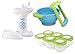 KidCo Food Mill with OXO Tot 2 Ounce Storage Cubes & Mash and Serve Bowl