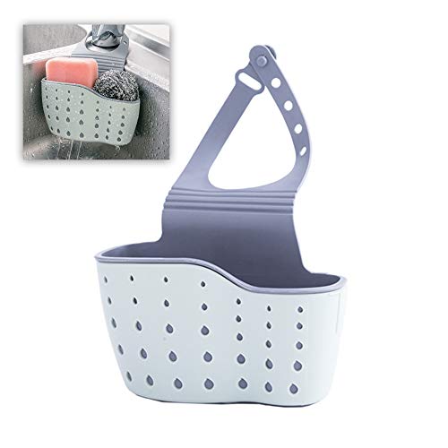 Schneespitze Porta spugne per la Pulizia,Porta Spugne Organizer,Accessori Cucina Mensola Portaoggetti per Il della Conservazione, Altri Contenitori