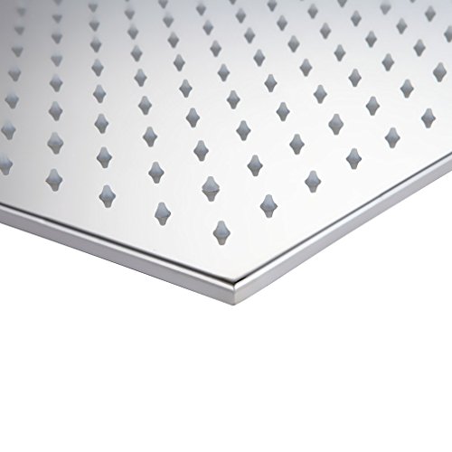 BONADE® LED Unterputz Regendusche Regenduschköpfe 50*50cm Dusch-Set Chrom Edelstahl - 5