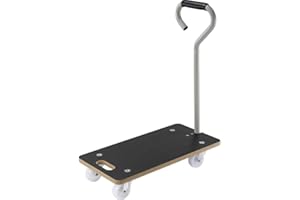 TOOLCRAFT TO-9972441 Chariot de Transport aggloméré Charge Max: 250 kg Nombre de roulettes pivotantes 4