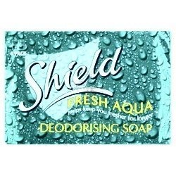 Shields Fresh Aqua Pack Of 4 Deodorising Soap Bars
