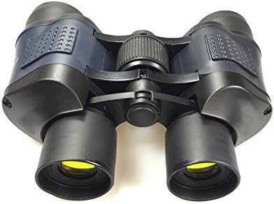 60X60 Binoculars with Night Vision Binoculars High Power High Clear Green Film Telescope,Black