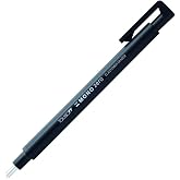 Tombow Mono Zero Kalem Silgi, Yuvarlak U&ccedil;, 2,3Mm, Siyah