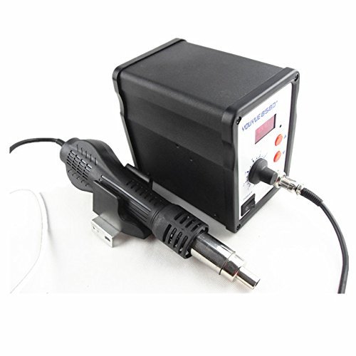 DE Lager 858D+ SMD Hot Rework Station Heißluft Löten Soldering Reparatur 220-240 - 2