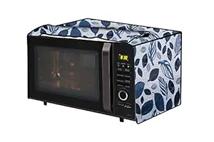 The Furnishing Tree Microwave Oven Cover for Samsung 32L MC32J7035CT/TL Ditzy Pattern Grey Base