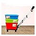 Produktbild Instag Faltbarer Handwagen 5-Rad-Faltwagen 360 ° drehbarer Transportwagen, maximale Tragfähigkeit 100 kg Faltbarer Handwagen kann Einkaufen, Geschäftsreisen,