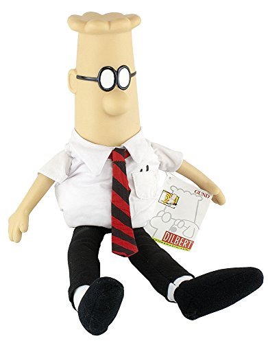 Preisvergleich Produktbild Gund Dilbert Doll Dilbert Comic Strip Character Comic Strip Toy by