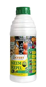 Exfert Neem Repel Purest Form of Neem Oil, Karanj Oil and Other Oils 250ml Plants Organic Pesticide,Insecticide and Fungicide-Pest Repellent