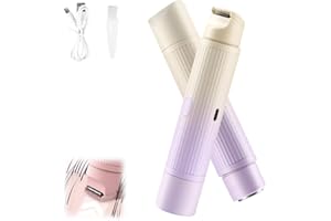 ‎KAILISI Intimrasierer für Frauen, 2025 Neu Elektrischer Rasierer Damen Intimbereich, Gesichtshaarentferner Wasserdicht Aufladbar Damenrasierer für Nass und Trocken (Lila)