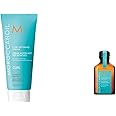 Moroccanoil Treatment, 25ml (Pack of 1) & Curl Defining Cream, 75 ml