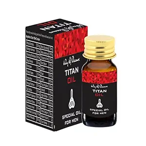 Way Of Pleasure Titan Oil Red for Men | 100% Natural | For Men-15ml