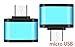 Produktbild lucklystar® Micro USB auf USB 2.0 OTG Adapter Konverter, micro USB Männlich auf USB weiblich OTG Stecker für Android Smartphone/Tablet mit OTG Funktion (Huawei Samsung Galaxy S7/S7E/S6E/S5/S4, Tab S/S2/Pro, LG G4/3/2/1/G Pro 1/2, Sony Xperia Z1/Z2/Z3/Z5, HTC One M8/M9, Google Nexus 5/6/7/9/10, Anmerkung 5/Edge/4/3/2/Pro/10.1/8.0- 2pcs blau