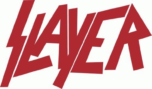 Slayer Music Bumper Sticker 15 x 8 cm