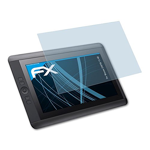Wacom CINTIQ 13 HD Schutzfolie - 2 x atFoliX FX-Clear kristallklare Displayschutzfolie