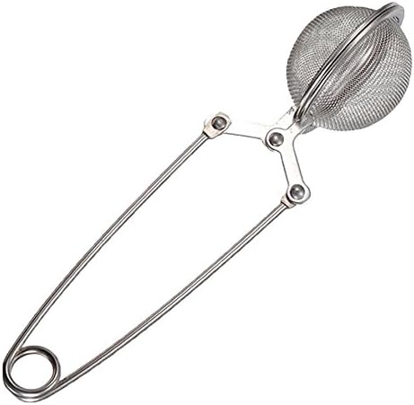 InnovaⓇ Stainless Steel Tea Bag Squeezer Infuser Filter Strainer Steep Brew Herbal Spice, Silver