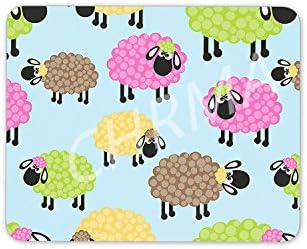 CHRMA Gaming Mouse Pad 11.8 x 9.2 Inches Colourful Sheep Mouse Mat Pad - Kids Son Daughter Mum Fun image 57