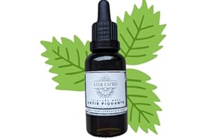 Elixir naturel de vitalité - Boosteur à base de plantes - Teinture mère d'Ortie VibraSens Naturopathie - Flacon 30 ml - Ortica Dioica - Fabrication Française