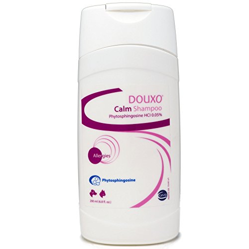 Sogeval Douxo-Champú calmante por el piel de perro/gata, recomendado por el veterinario, 500 ml