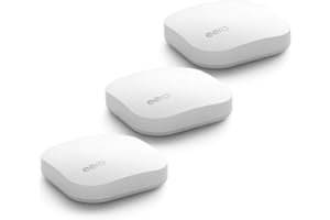 Amazon eero Pro mesh Wi-Fi 5 router system| 3-pack | coverage up to 560 sq.m