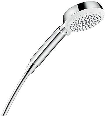 Hansgrohe Douchette MyClub Vario 4 Jets Economie d'Eau Blanc/Chrome 26685400