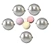 Produktbild Dingdangbell Formen für Badekugeln oder Gebäck mit Aluminiumlegierung, Set mit 5 Kugeln, 4.5cmx4cm
