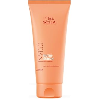 Wella Professionals Invigo Nutri-Enrich Conditioner | Deep Conditioning for Dry, Frizzy & Damaged Hair | 200 ml | With Goji B