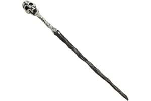 BigBuy Carnival Bastón Calavera Halloween 44 cm