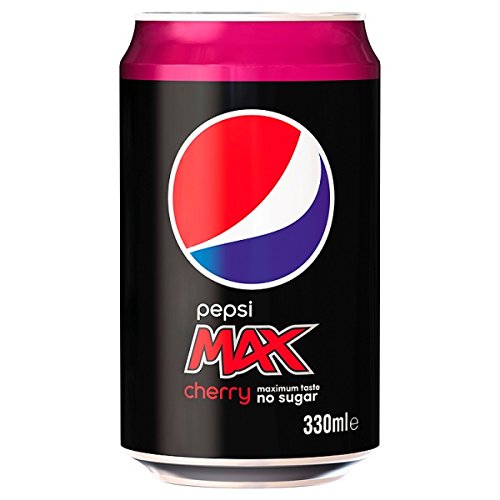 Preisvergleich Produktbild Pepsi Max. 330 ml, Kirschrot, 24 x 330 ml)