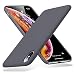 Produktbild ESR kompatibel mit iPhone Max Hülle, Hochwertige Silikon + PC Handyhülle Slim Hardcase Dünn Schutzhülle Kratzfest Anti-Fingerabdruck Fallschutz kompatibel für iPhone XS Max - Dunkelgrau