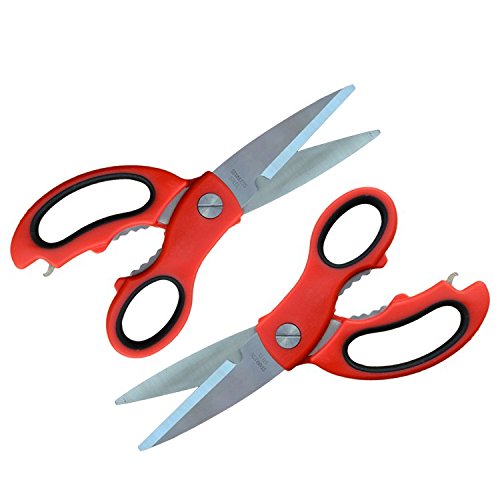 New Arrival kacenda Starke und langlebige Mehrzweck-Küche Scheren/Dosenöffner/Nussbaum Clip, gute Schere für Haushalt/Küche, 23 x 9,5 cm - 5