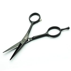 4.5 inch barber scissors sharp 440c salon professional hairdresser hair cut with hair trim thinning 13cm - Image 6