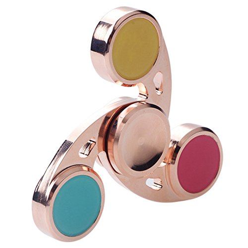 MALLCROWN Fidget Hand Spinner Toy for Focus Relieving Stress,Anxiety, and Autism Adult Children Gift