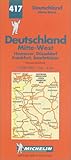 Image de Carte routière : Allemagne Centre-Ouest, N° 417
