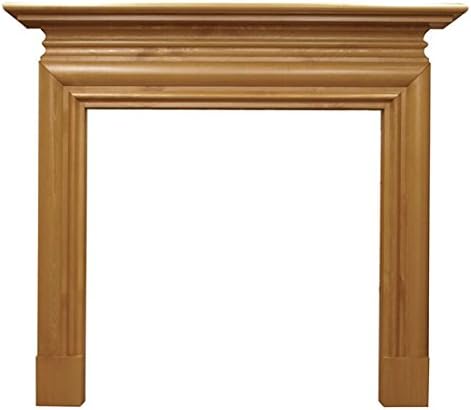 Carron The Corbel Mantelpiece in Unfinished Pine, 55 Inch