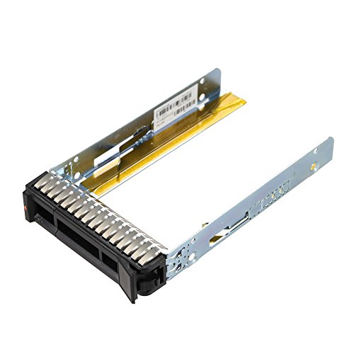 TurnRaise 2.5″ SAS SATA HDD wechselrahmen Festplatten Rahmen Festplattenrahmen Caddy für IBM X3850 X6 M6 X3650 M5 - 4