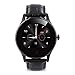 Produktbild XHZNDZ K88H - Smart Armbanduhr mit Pulsuhr Watch Bluetooth Phone, IP54 Wasserdicht, Staubdicht, Puls Schrittzähler Schlafanalyse Kalorienzähler für iOS Android (Farbe : Black Belt)