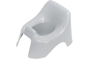 THERMOBABY - Pot VASE PULMAN - Hygiène de bébé - Pratique - Confortable - À partir de 18 mois - Gris Charme - Fabriqué en France