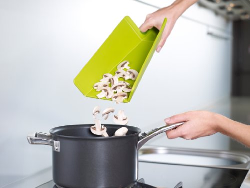 Joseph Joseph JJ91 Chop2Pot Plus-Schneidbrett Groß, rot - 5